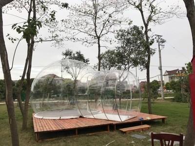 Buy Hotel Clear Inflatable Bubble Tent , Outdoor Inflatable Transparent Tent For Camping at wholesale prices