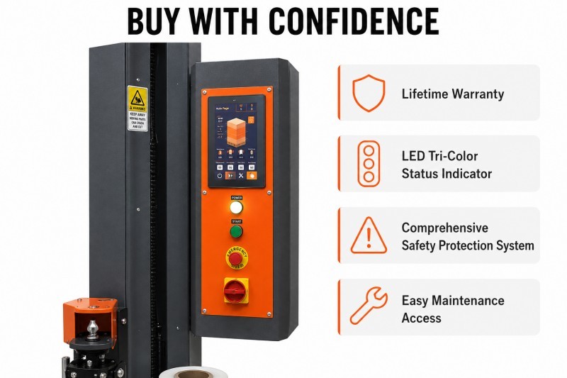 1500KG Intelligent Basic Pallet Wrapping Machine For Warehouse Logistics Manufacturing Packaging