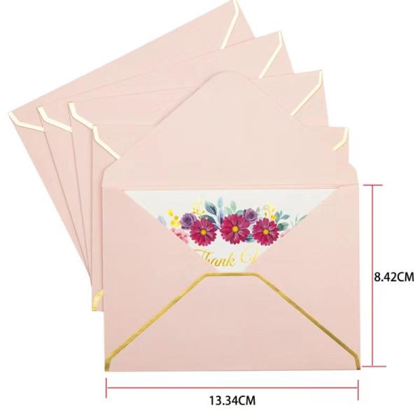 Emerald Flat Embossed Uv Gold Hot Stamping Gift Bag envelope