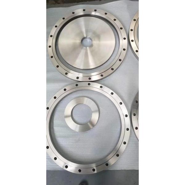 GR2 Pure Titanium Flange Bright Surface For Pressure Vessel Customized Size