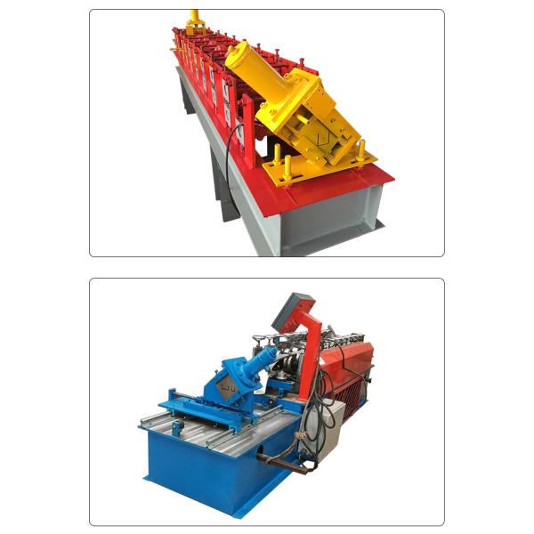 Easy Operation Cable Tray Forming Machine Later Punching Type + / -1.5mm Tolerance