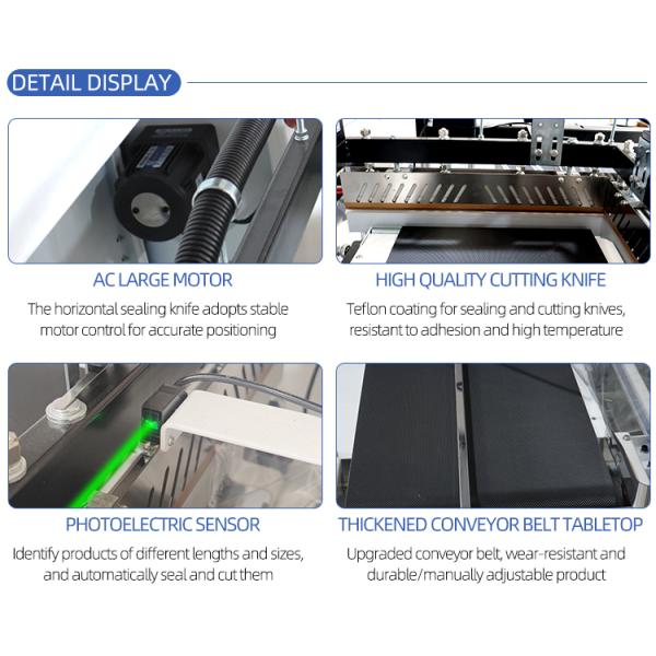 Easy to Operate Automatic Side Sealing Shrink Packaging Machine with Heat Shrink Film