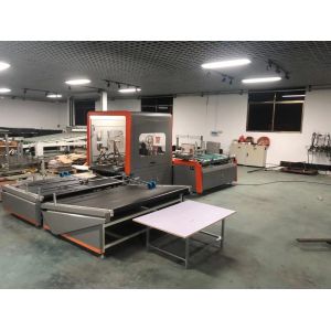 300g/M2 Automatic Box Gluing Machine 70m/min for Carton Box