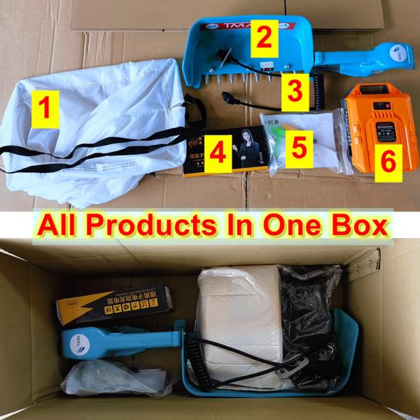 Portable Tea Picking Cutting Machine with 10 Hours Working Time 24V Battery Voltage