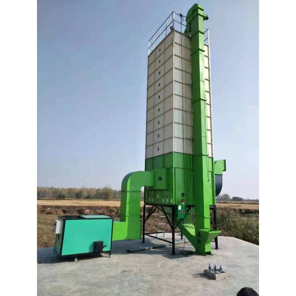 Indirect Heating 10000kg Rice Paddy Dryer Machine Low Temperature Circulating