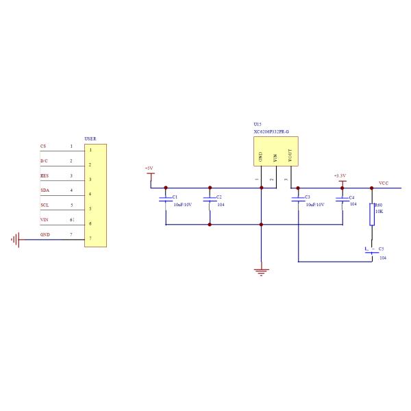 1.77 Inch TFT LCD Display SPI Serial Interface 262K Full Color Screen