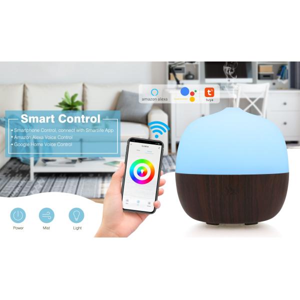 Color Changing 120ml 5V 30ml/hr BPA Free Aroma Diffuser