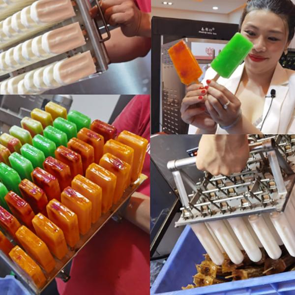 Commercial Fruit Popsicle Machine Household Ice Cream Machine Automatic Popsicle Making Machine