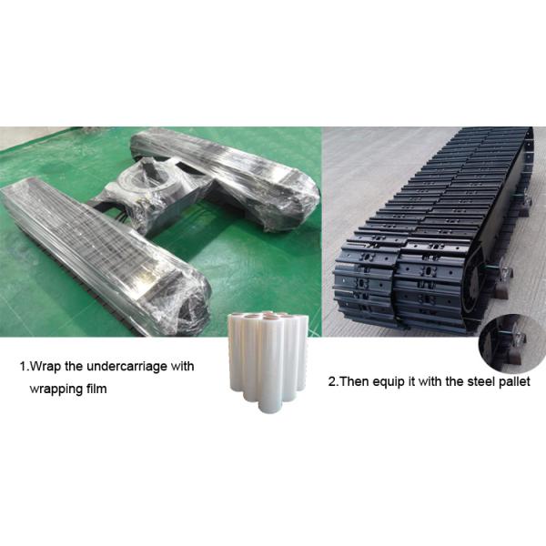 80 Ton Loading Capacity Customized Crawler Track Undercarriage for Durable Excavation