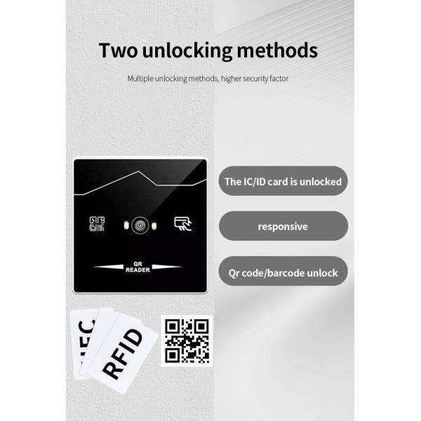 TCP IP RJ45 Network QR Code Scanner HTTP MQTT Modbus RFID QR Code System NFC 13.56Mhz IC QR Code Reader Access Control