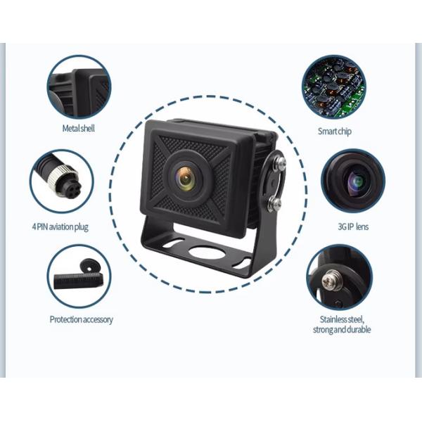 Effective Pixels Car Rear View Camera System Features Anti Aging Wire