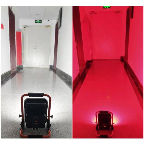 Robust IP65 Rechargeable 100W COB LED Work Site Light With Fast Charging