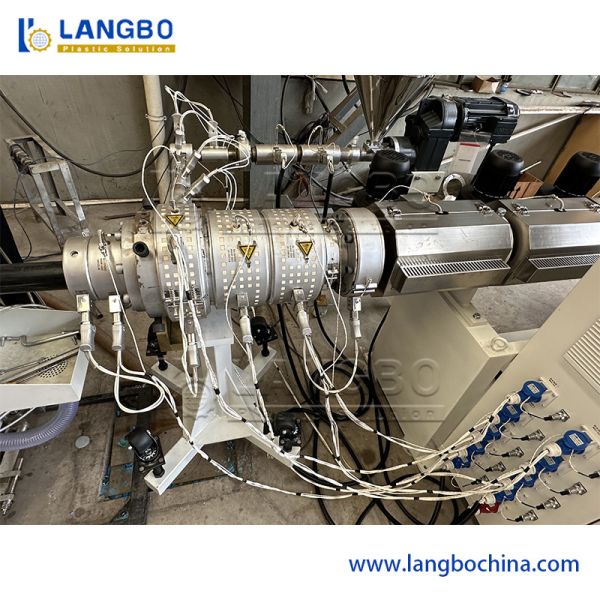 PE Pipe Extruder | Automatic Feeding System High-Precision Screw for Uniform Mixing