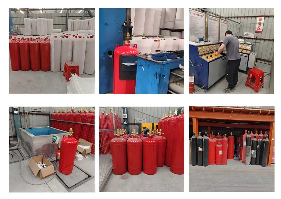 Custom IG541 Fire System Piping Network with Corrosion-Resistant Pipes for Enclosed Space Safety