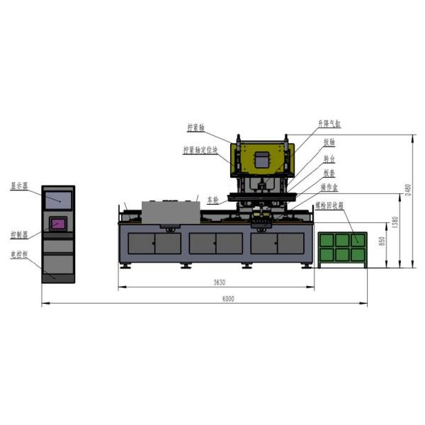 135Nm Torque Railway Automatic Bolt Tightening Machine