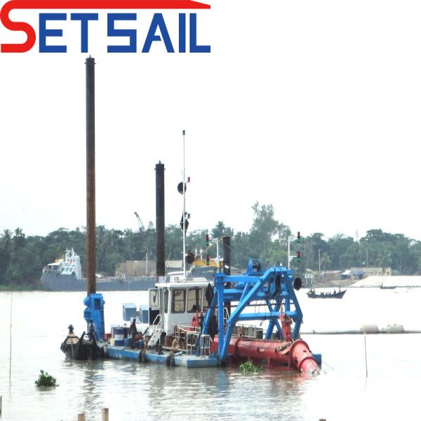 Customized Warma Technology Hydraulic Pump Cutter Suction Dredger for Dredging Needs