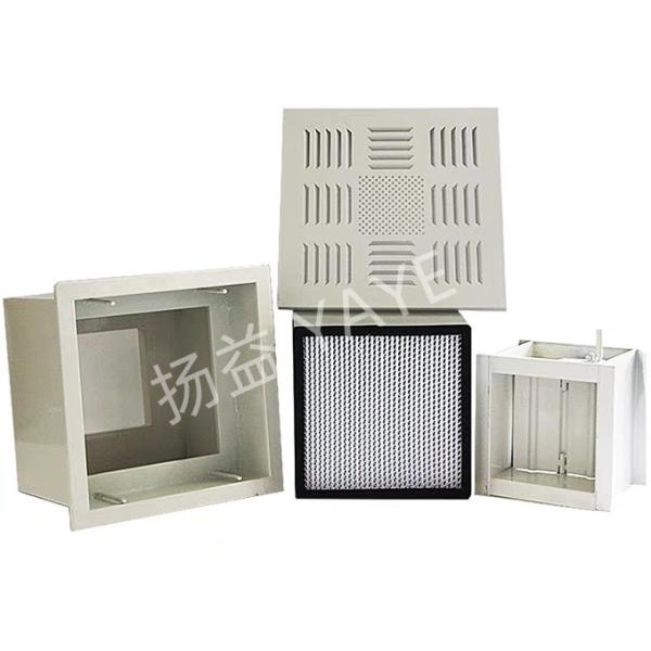 99.97% H13 Exhaust Vent Built In Backdraft Damper Airflow Vent