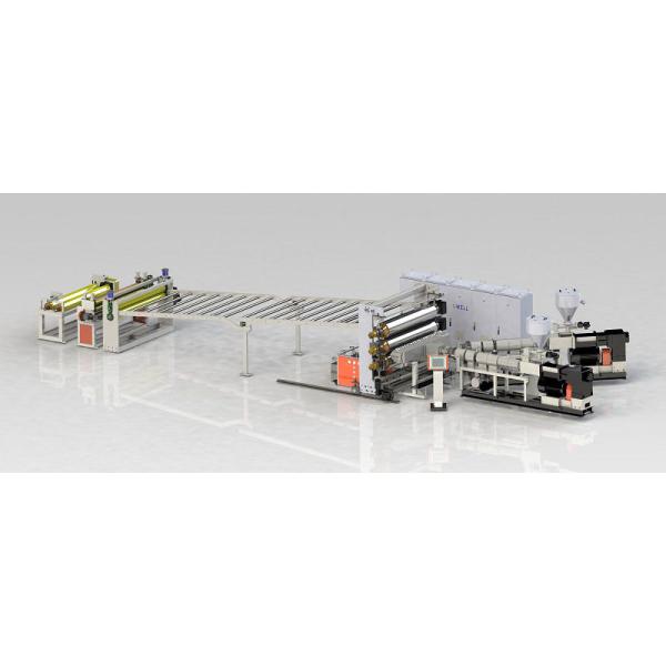 Rigid PVC Sheet Extrusion Machine Line Multifunction PVC Board Production Line 450/h