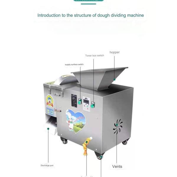 Restaurant Equipment Automatic Dough Divider Rounder Machine for Consistent Results