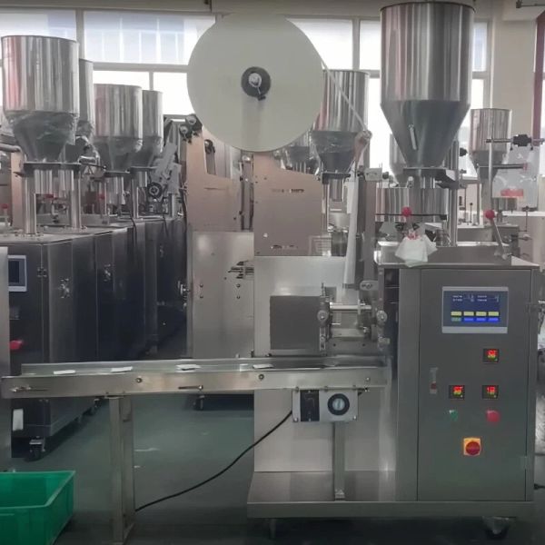 1.8kw Tea Packing Machine High Speed High Precision Tea Pouch Packing Machine