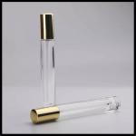 Glass Material Perfume Spray Bottles , Small Empty Spray Bottles Round Long