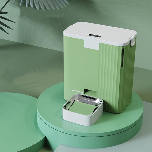 ABS Automatic Pet Feeder Bowls Cat Dog Timing Quantitative Feeding Device