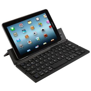 Quality Aluminum Alloy Folding Bluetooth Keyboard Rechargeable With CE ROHS Approval for sale