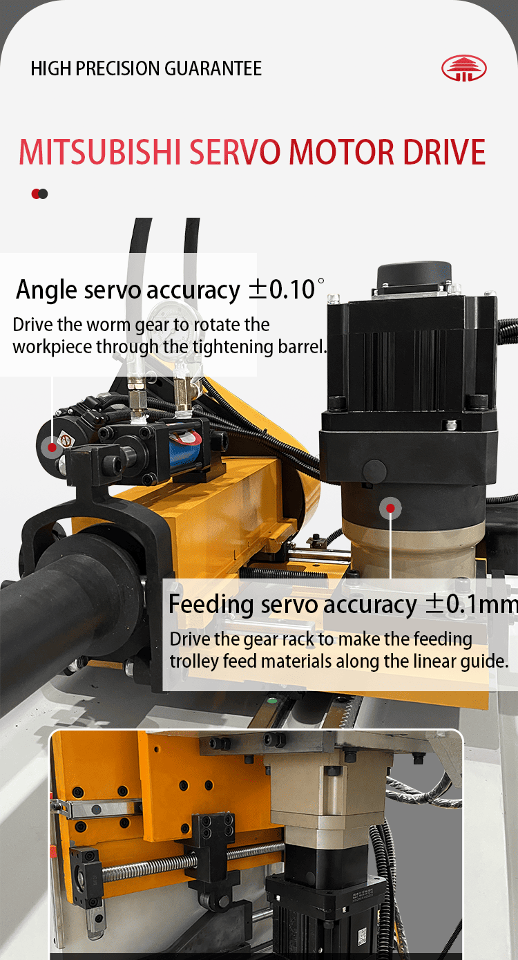 Pipe Bending Machine with High Speed and Precision Bending Capabilities - Reliable, High Efficiency, and Perfect for Various Ind