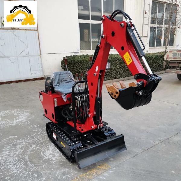 Indoor Ground Digging Micro Hook Machine Mini Digger Compact Earth Moving Machine 2ton