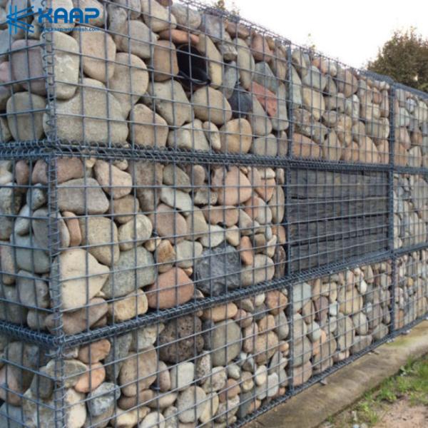 Galvanized Garden Wall And Stone Stacking Welded Mesh Gabion