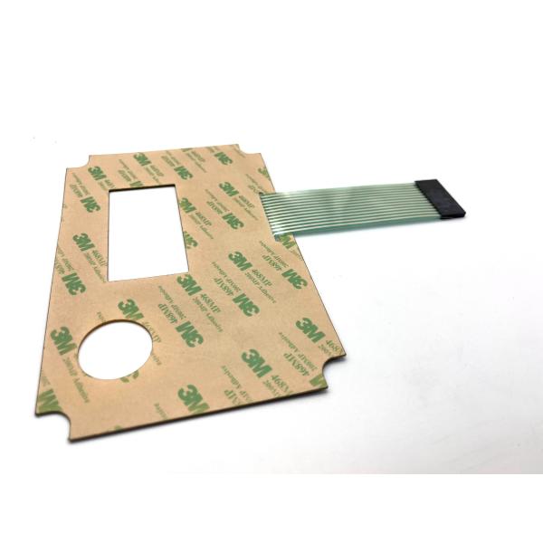 Electronic Reverse Printing Backlit Membrane Keyboard With High Performance