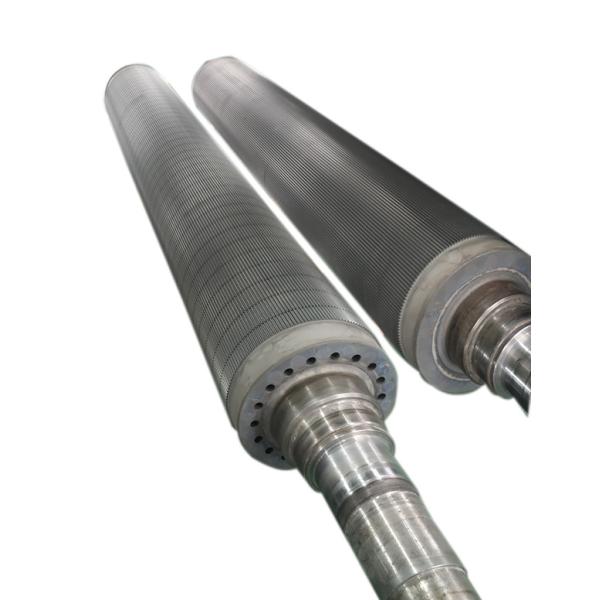 Packaging Box Machine A Flute Tungsten Carbide Corrugating Rolls