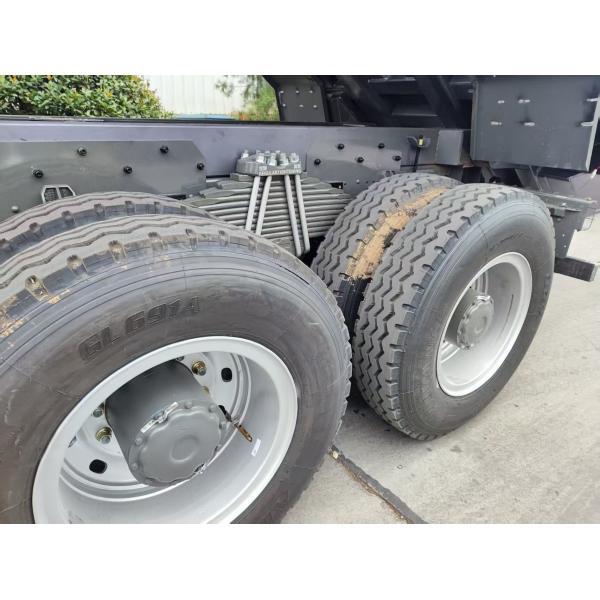 400HP HOWO 8*4 Dump Truck (Black): Featuring U-Shaped Hopper & Ghost-Face Cab