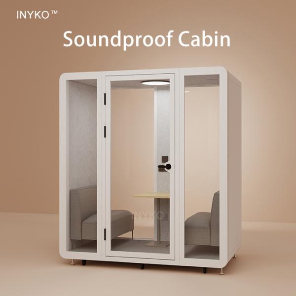 Modular Office Pod with 35dB Sound Insulation 7-layer Acoustic Structure and 5 Year Warranty