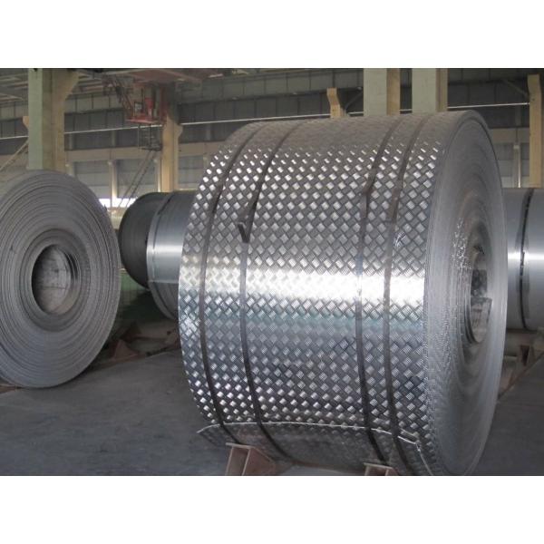 0.01-12mm Embossed Aluminum Coil , Aluminum Strip Roll With Different Pattern