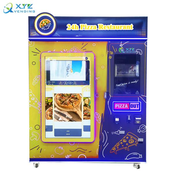 XYZ Factory Direct Metal Steel Frame 32 Inch Touch Screen Xy Elevator Fast Food Vending Pizza Machine