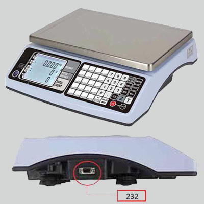 Memory Counting Retail Weighing Scale CCT20 With Programmable Capacity