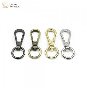 Quality Metal Swivel Snap Hooks Lanyard Keychain Clip For Bag Charms Toy Pet Collar Buckle for sale