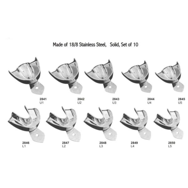 High quality dental impression trays disposable impression tray
