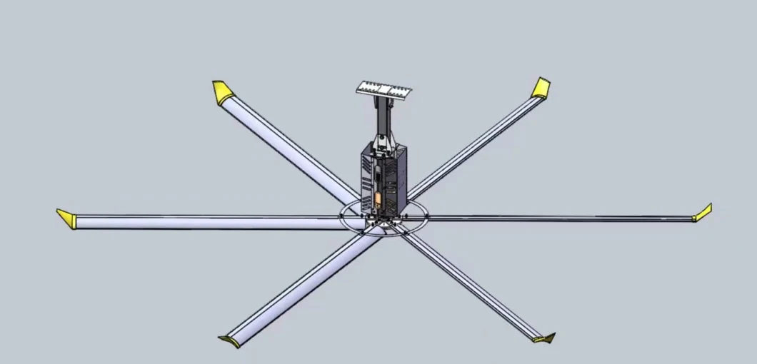 12FT Large Ceiling Fan For Warehouse Air Ventilation