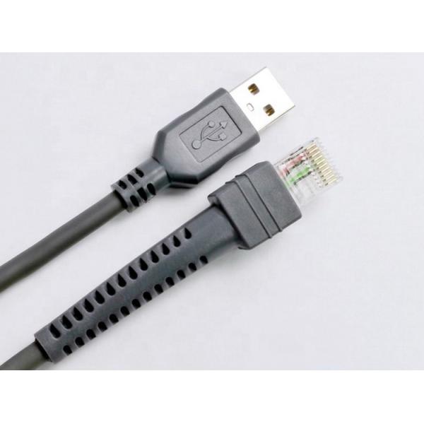 Sotesin 2M Usb Barcode Scanner Cable For Zebra Symbol Ls2208