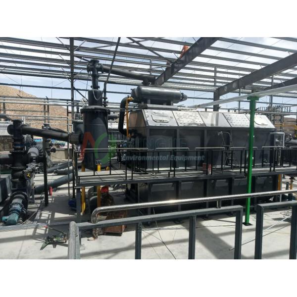 High Productivity Green Tech Automatic Plastic Pyrolysis Tire Recycling Machine To Oi
