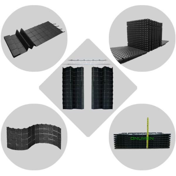 Portable High Definition SMD 3528 foldable led display Video Wall easy maintenance