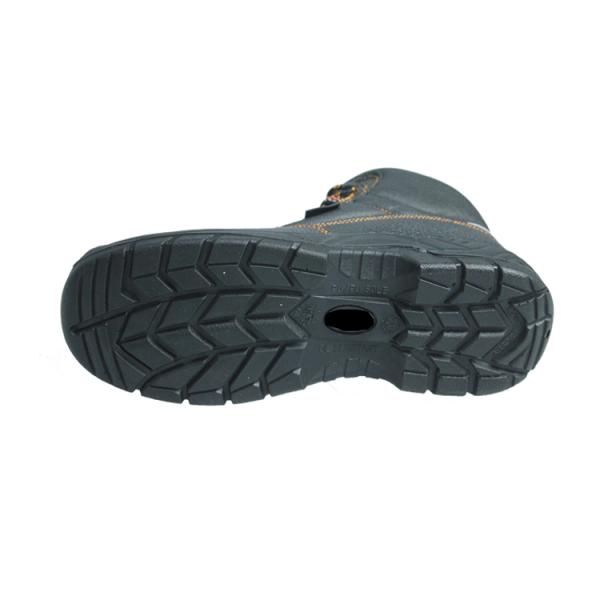 Breathable Work Boots Injection Contruction Worker Shoe For Construction Microfiber Leather Safety Shoes