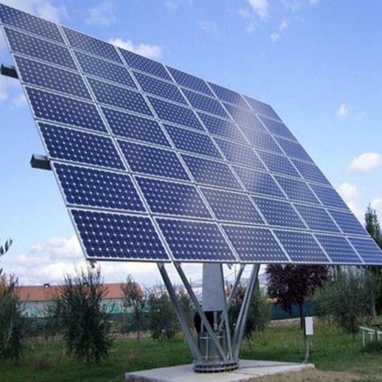 Solar Tracking System 5Kw 10pcs 500w Solar Panel Supporting Dual-Axis Two Axis Mounting System Completed Solar Trackers
