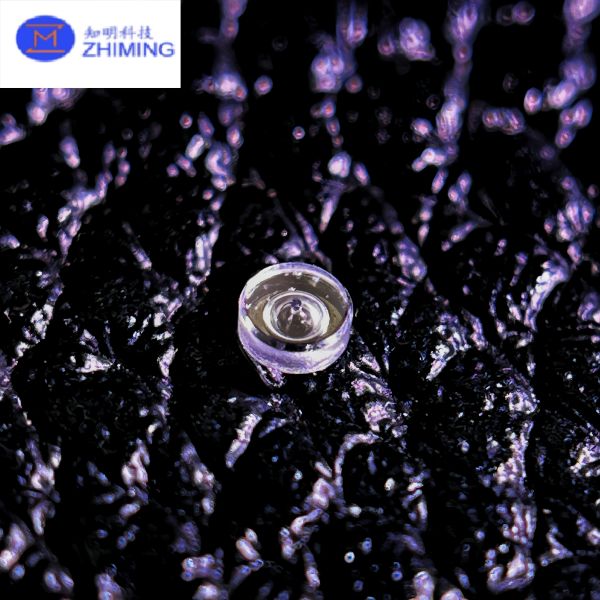 Through-Hole Transparent Sapphire Components