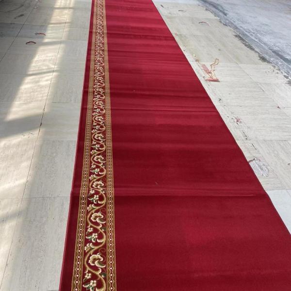 Axminster Customized Patterns Mosque Prayer Carpet for Print in Customized Colors