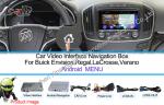 WIFI / TMC Android Car Interface Multimedia Navigation System For Buick 800 *