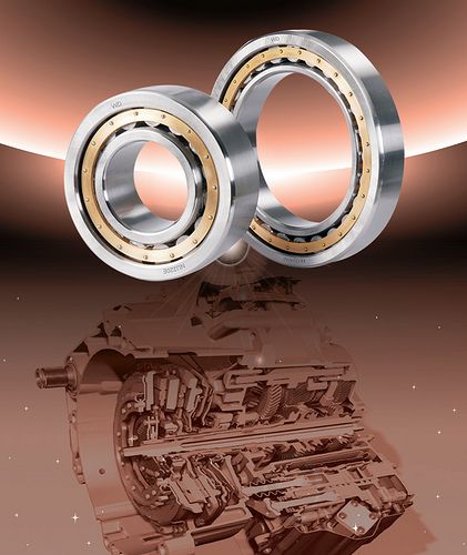 NU 319 ECJ/C3 Full Complement Cylindrical Roller Bearings Precision Rating P2 P4 P5