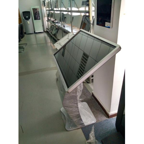 42 Inch Multi Function All In One IR Touch Screen Kiosk Floor Stand Metal Case